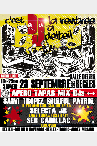 Saint Tropez Soulful Patrol / Selecta JB / Seb Cadillac