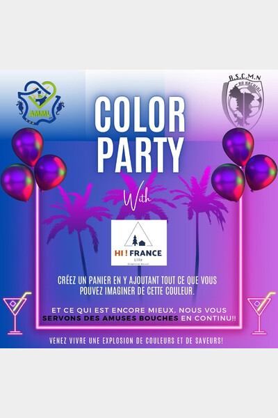 Affiche de la Color Party