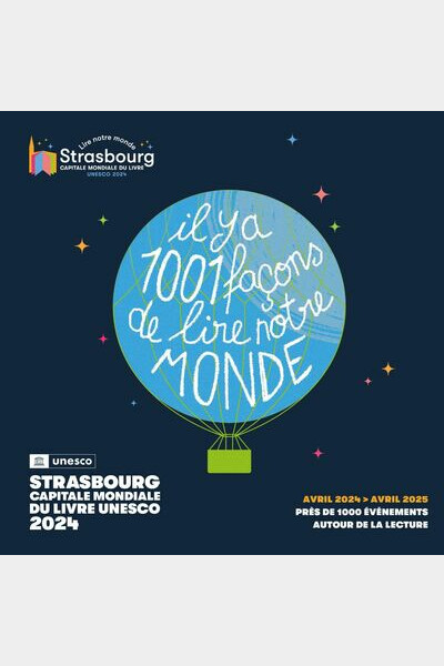 Strasbourg Capitale mondiale du livre Unesco 2024