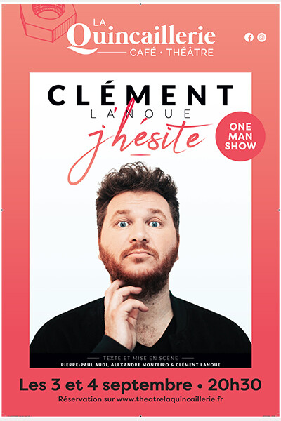 Clément Lanoue dans J'hésite