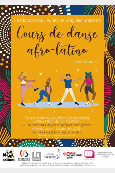 cours de danse afro - latino