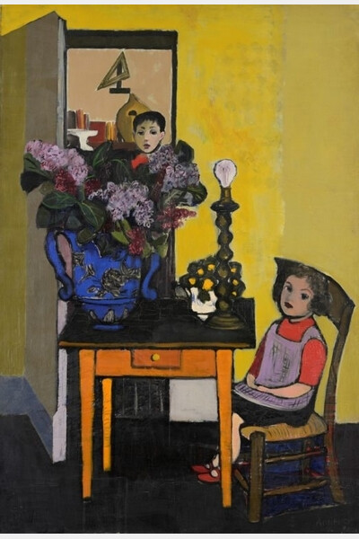 G. ARDITI - Pierre et Catherine enfants (1950)