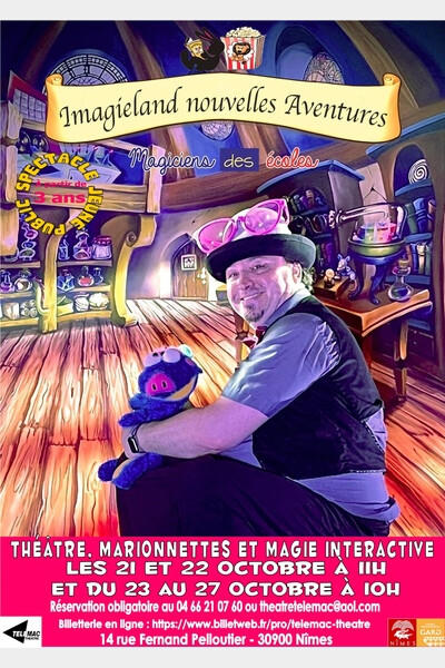 Imagieland du 21 au 27/10 à Nîmes