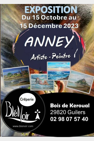 Exposition dde l'artiste peintre ANNEY