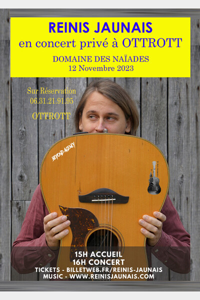 REINIS JAUNAIS EN CONCERT