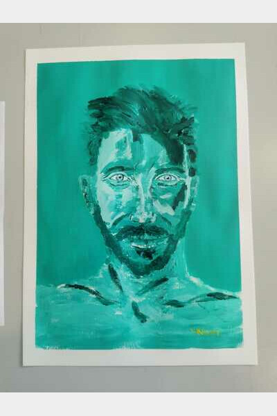 exemple de peinture d'un ancien participant 