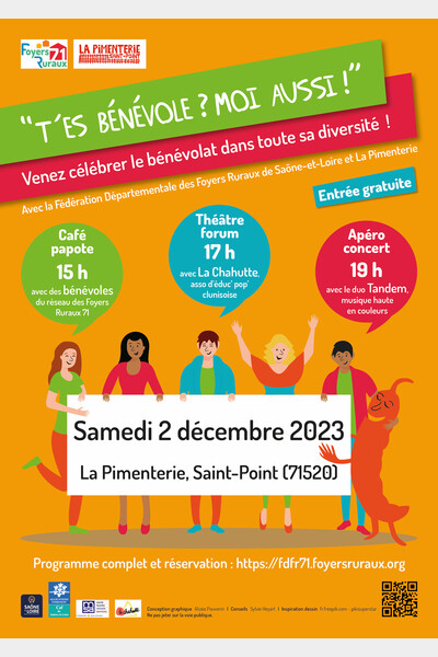 Affiche Fête du Bénévolat