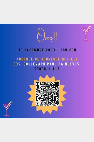 QR Code : inscription 