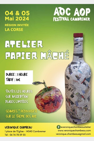 Atelier de papier mâché