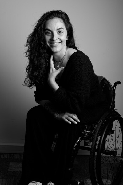 Oksana, modèle de l'exposition Different is Beautiful