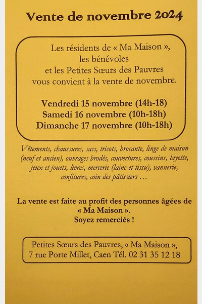 affichette de présentation