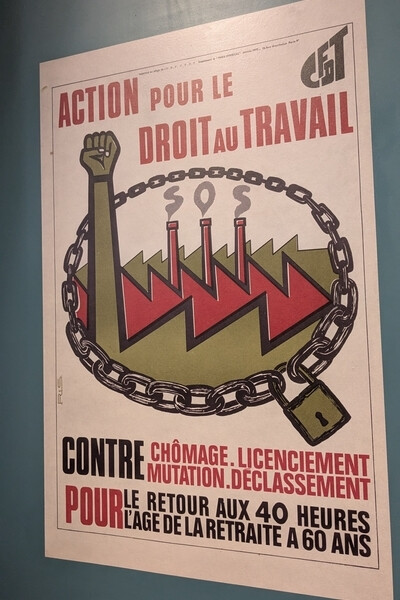 Affiche CFDT / janvier 1972