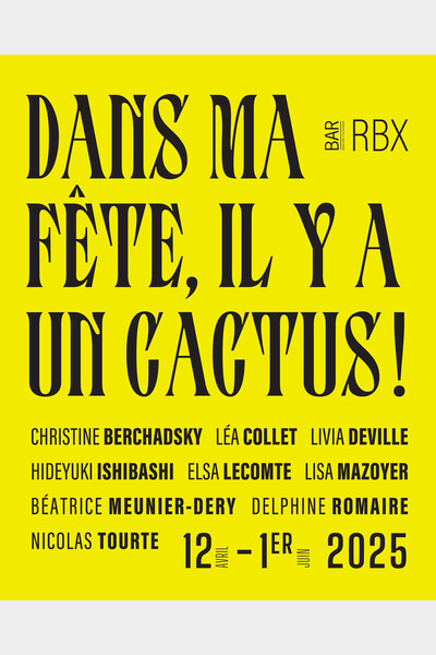 deans ma fête, il y a un ncactus !