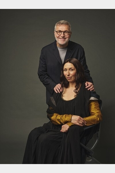 Laurent Ruquier et Karina Marimon