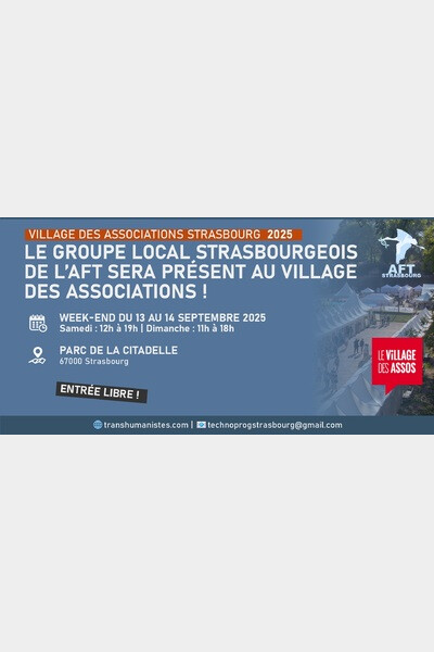 Affiche AFT67 pour Village Associations 2025