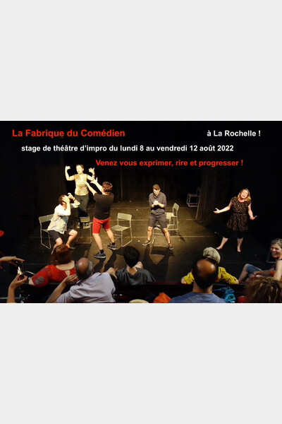 stage theatre été impro