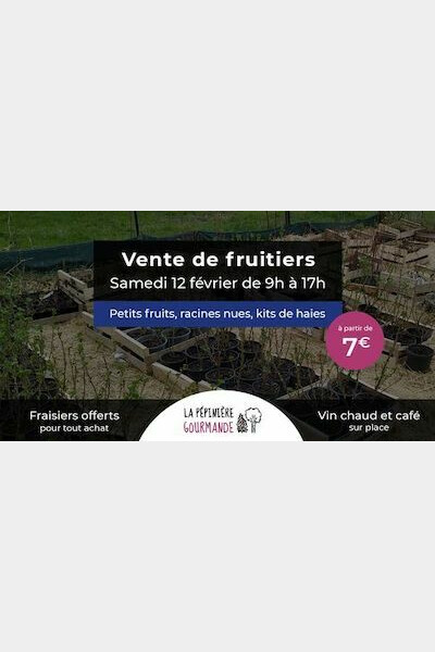 Vente de fruitiers