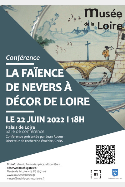 Conférence : La faïence de Nevers à décor de Loire