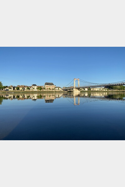 Les quais de Loire à Cosne