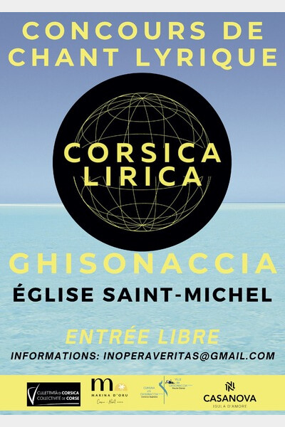 Flyer Corsica Lirica