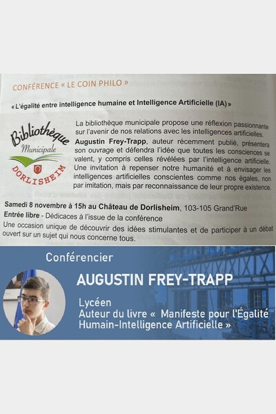 Affiche AFT67 du 8 nov 2025