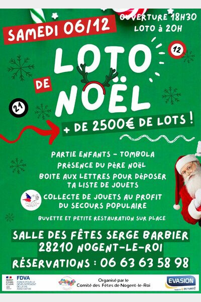 Loto de Noël 2025 - Nogent-le-Roi