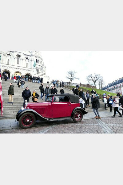 Traversée de Paris hivernale