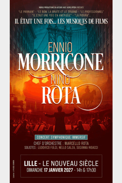 il était une fois... Ennio Morricone et Nino Rota