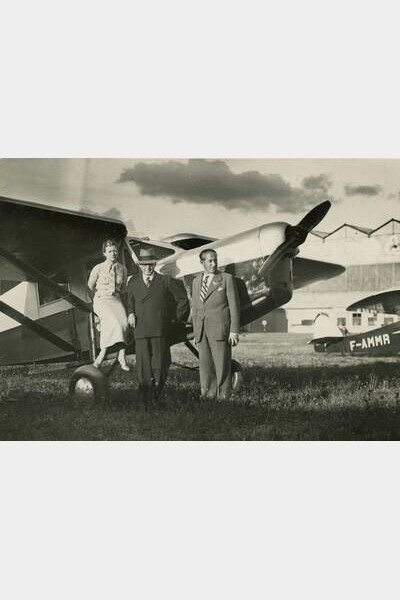 george-parant-avec-femme