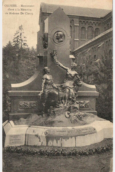 Monument à Mme De Clercq