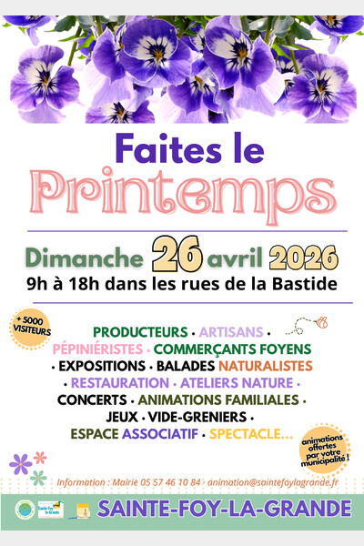 Fête le Printemps 
