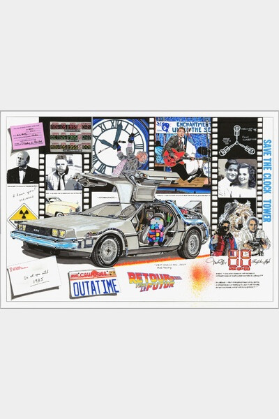 Retour vers futur , œuvre originale 