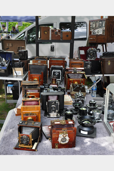 Marché de l'occasion et des antiquités photographiques