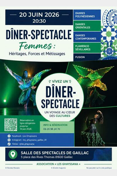 Affiche diner-spectacle