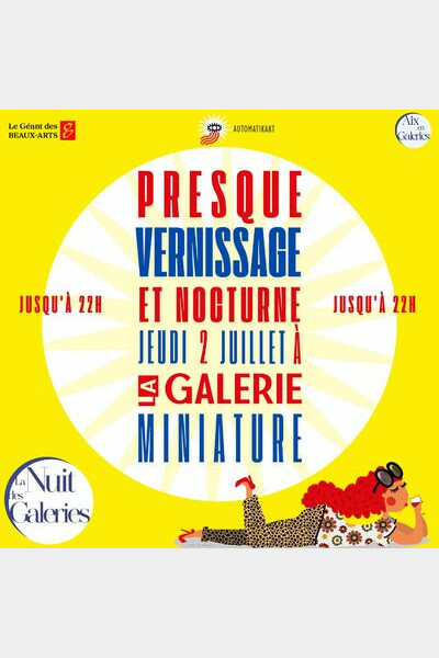 Invitation au presque vernissage mensuel