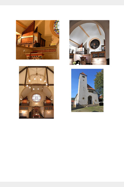Le temple et l'orgue