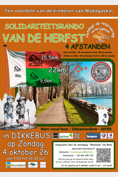 affiche légère en néerlandais