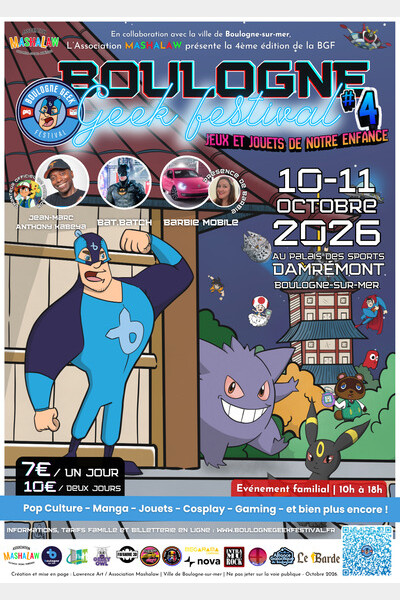 Affiche de la BGF#4 - Promotion de la culture populaire