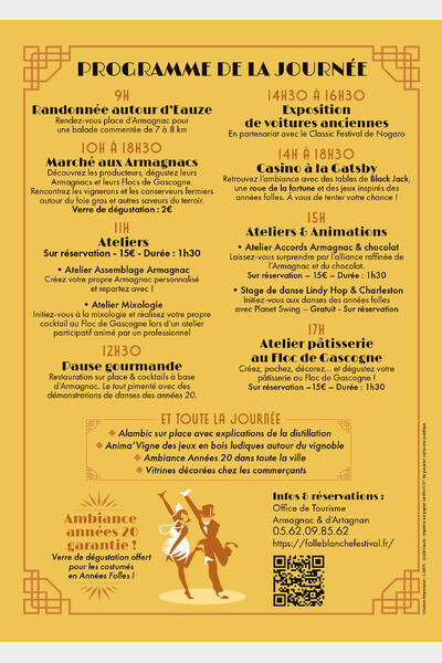 Programme Festival Armagnac