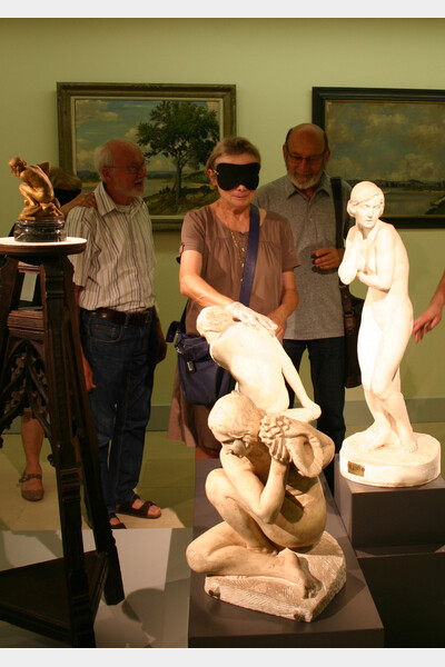Visite tactile au musée