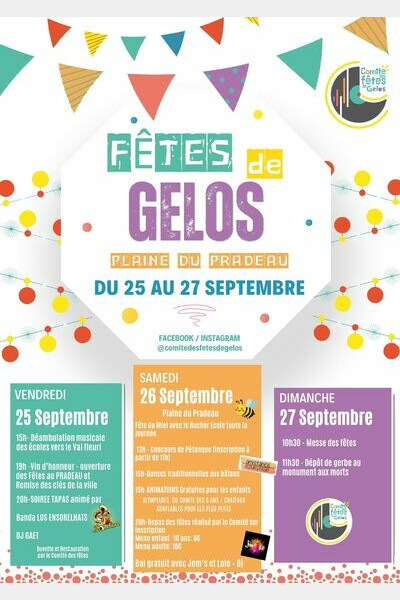 Affiche Fetes de Gelos