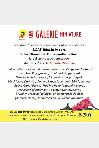 Invitation et participants au presque finissage