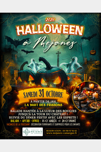 Halloween au Domaine de Méjanes