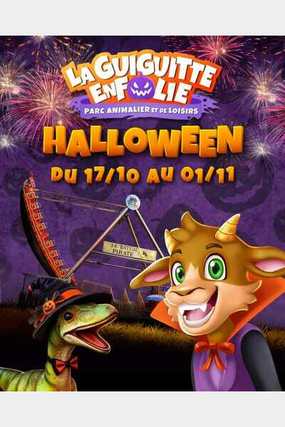 Halloween au parc Guiguitte en folie
