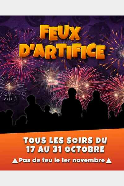 Feux d'artifice tous les soirs chez Guiguitte en folie