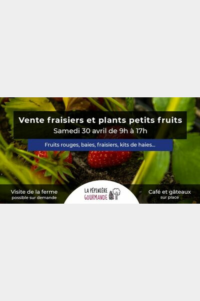 Vente de fruitiers la Pépinière gourmande