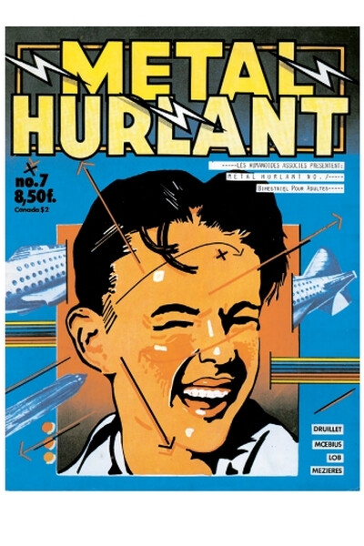 Métal Hurlant - couverture 1975