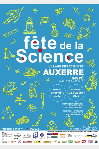 Affiche Village des Sciences
