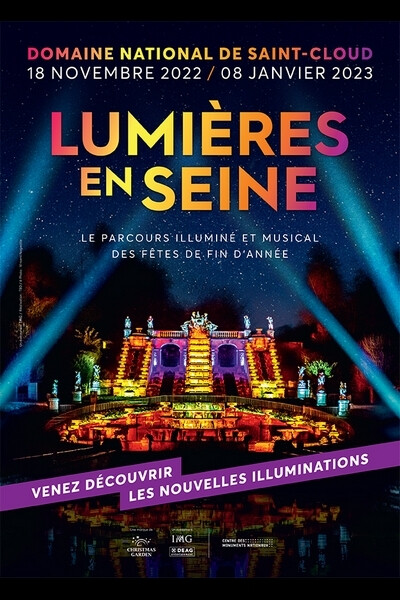 FÉERIQUE  Lumières en Seine au domaine de Saint-Cloud