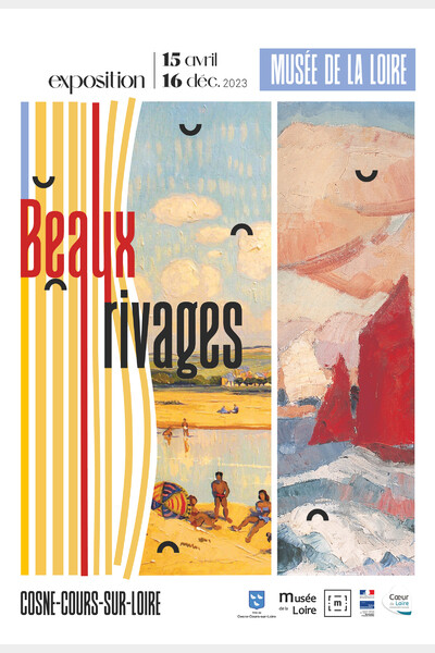 AFFICHE Expo Beaux rivages